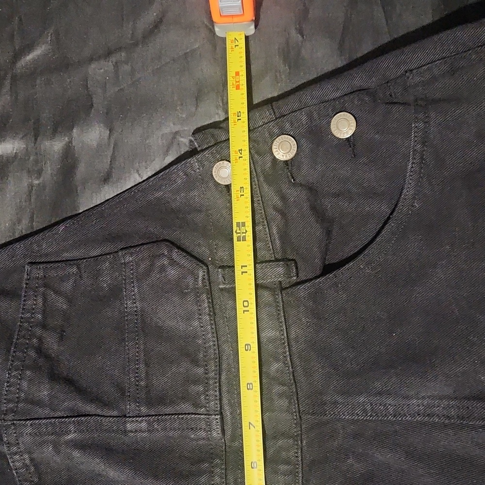 Brandy Melville Black John Galt Women's Jeans Overalls Size Small - Picture 11 of 11